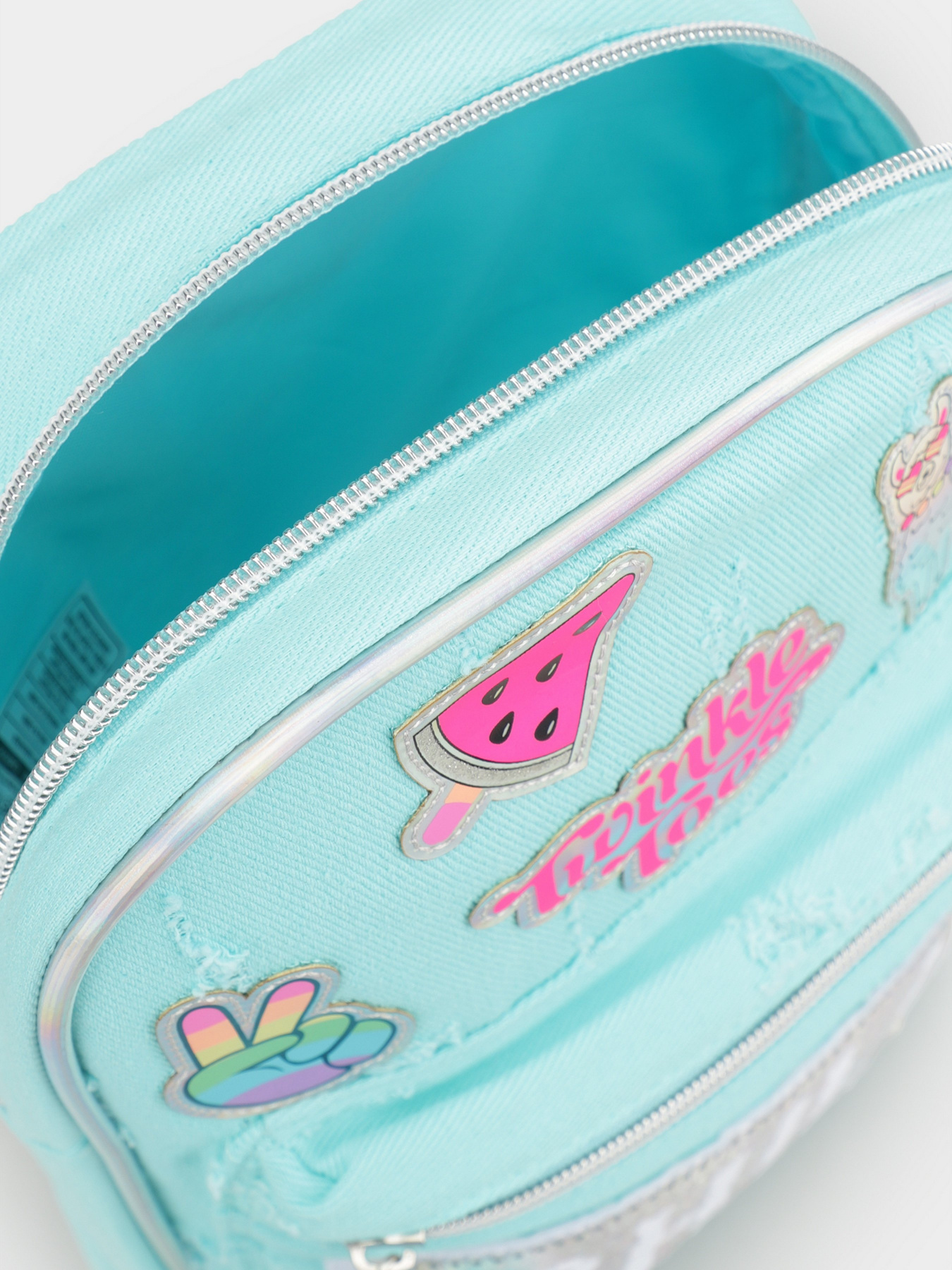 Повседневный рюкзак Skechers  MINI REVERSE SEQUENCE TWINKLE TOES BACKPACK модель SKTT6883 AQUA Фото