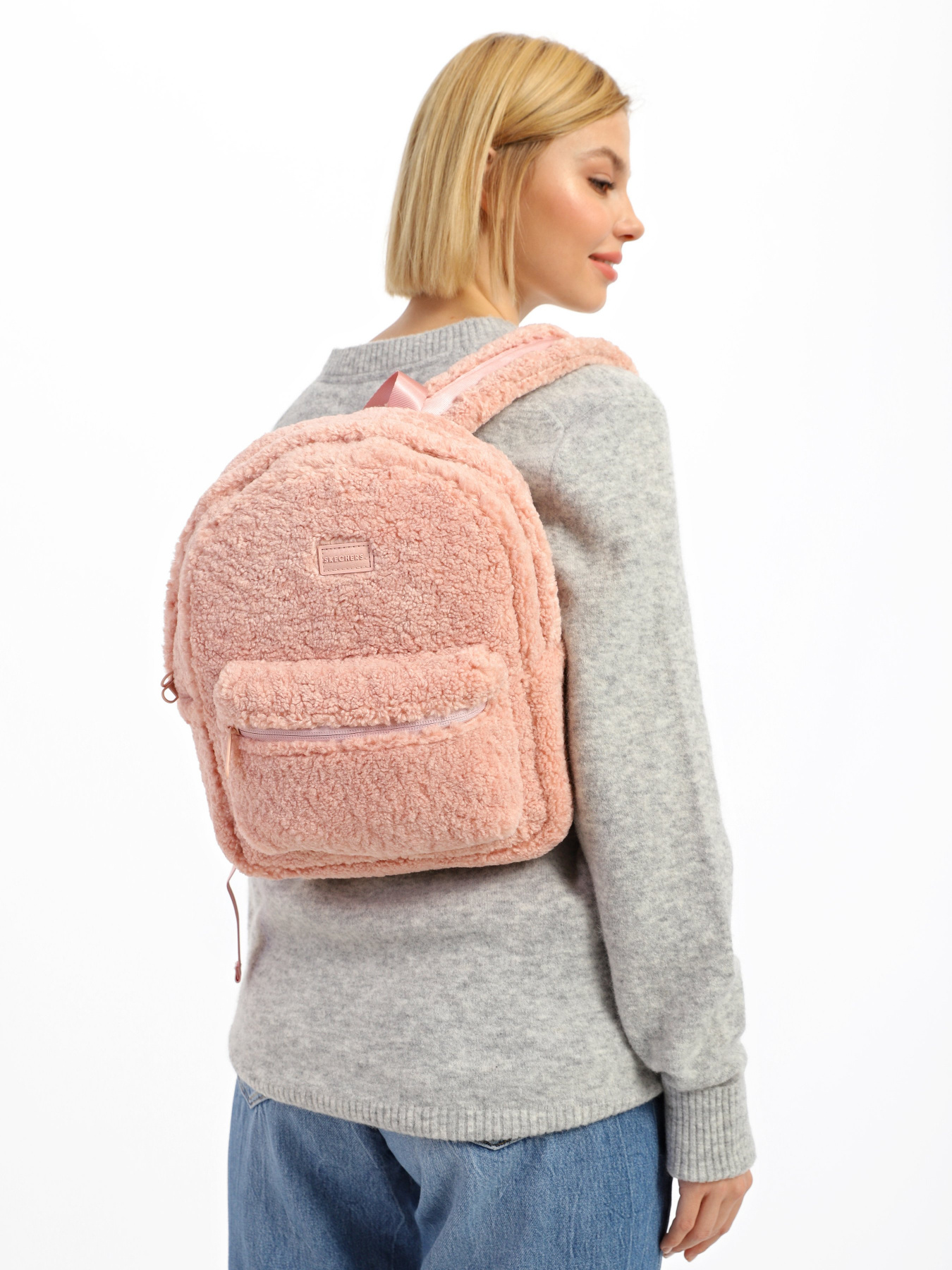 Рюкзаки Skechers MIXED SHERPA модель SKCH7714 PNK Фото