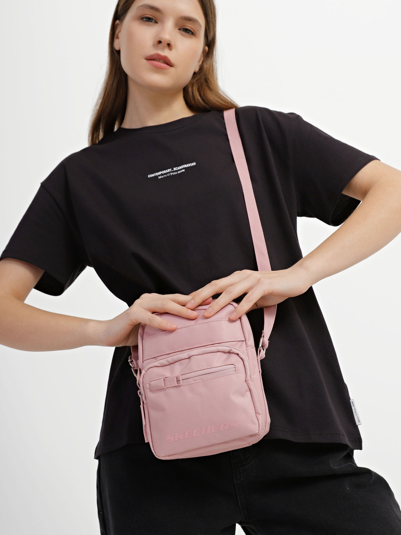 Кросс-боди Skechers Logo Detailed модель SKCH7782LPK Фото