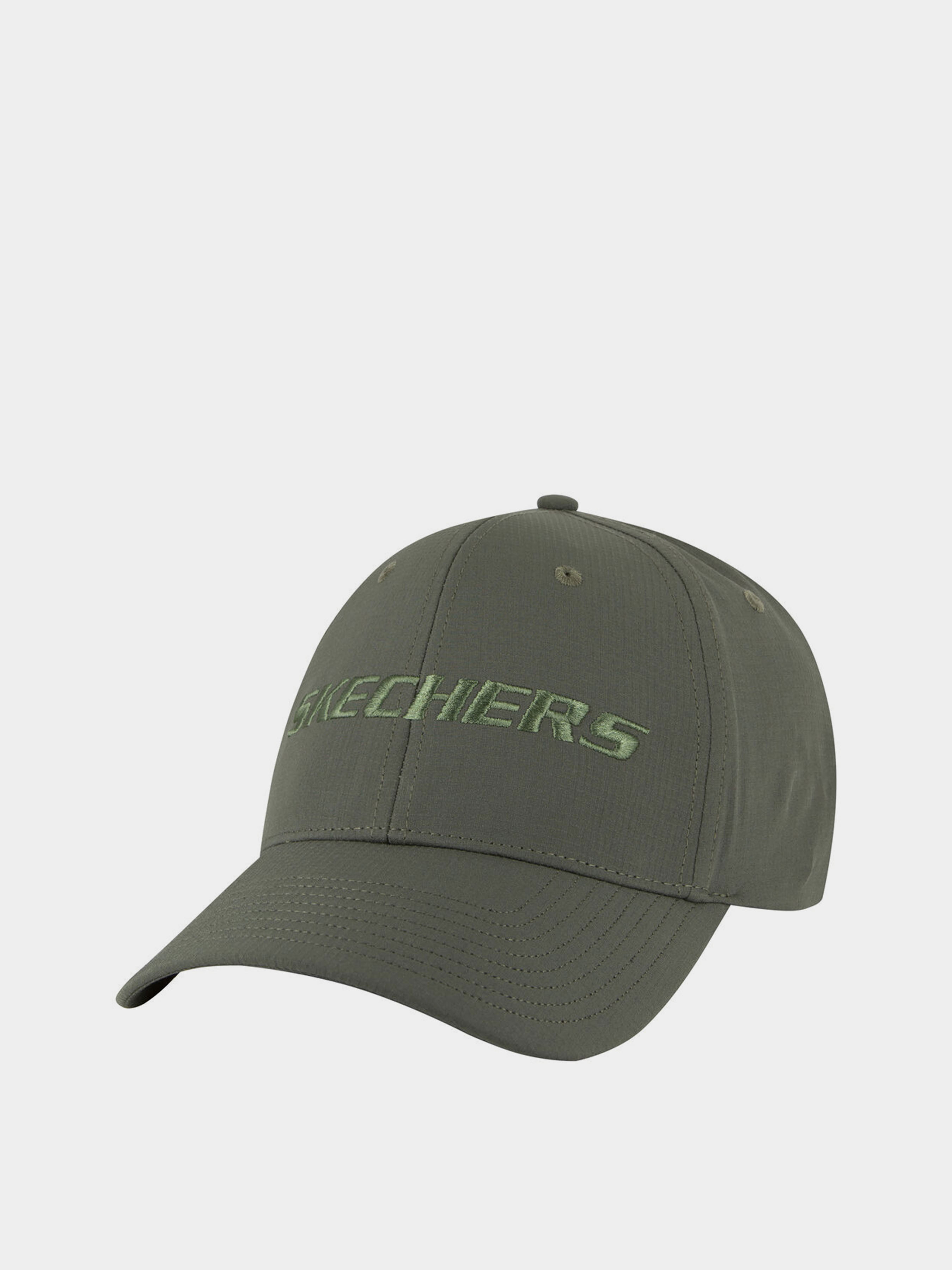 Skechers Tearstop Кепка (9C413) Чоловіче колір - Оливковий матеріал - Поліестер/спандекс