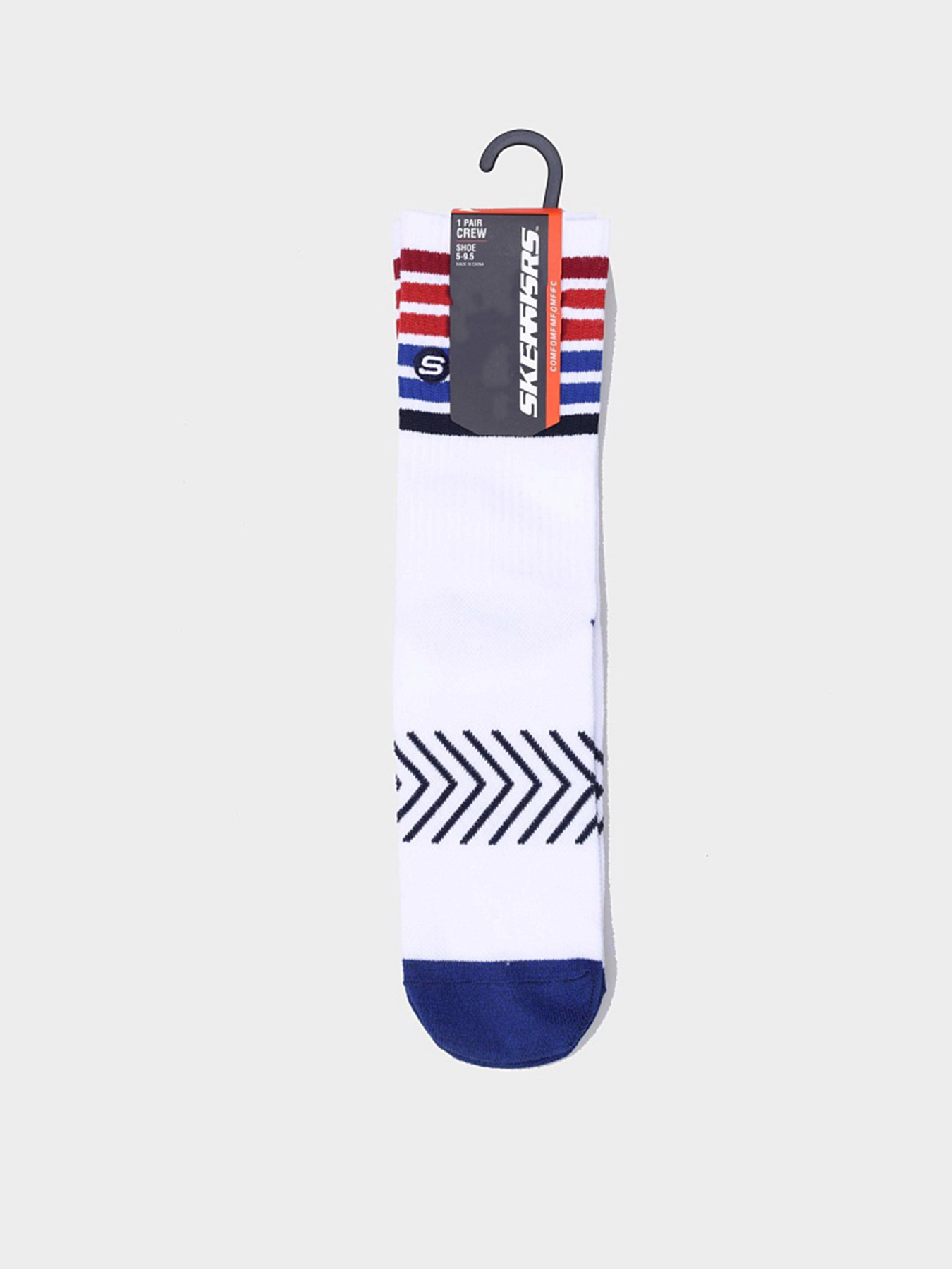 Носки Skechers 1PK NON TERRY CREW модель S119595-109 Носки Skechers 1PK NON TERRY CREW модель S119595-109 Фото