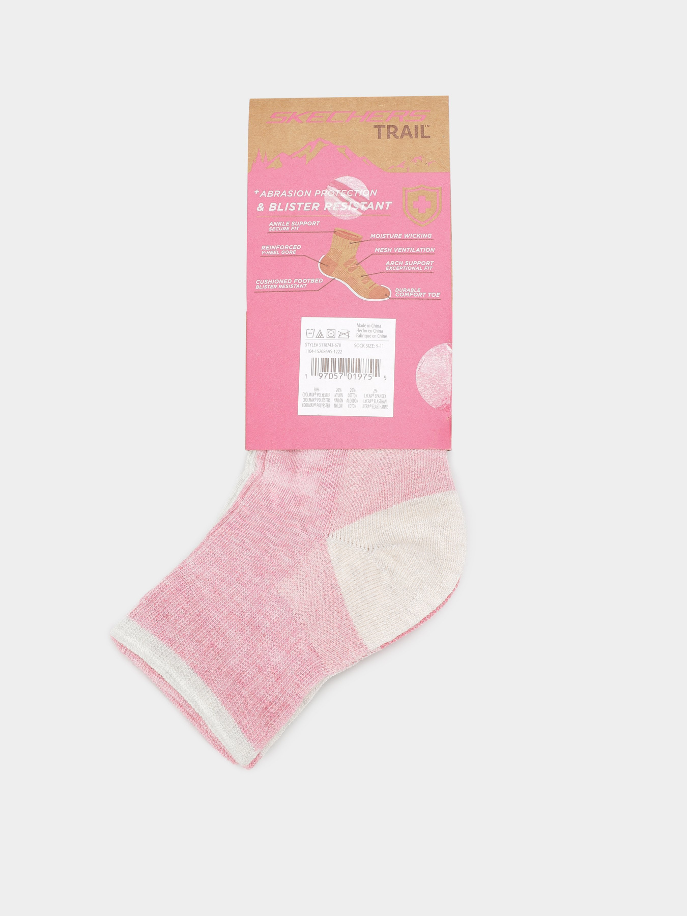 Набор носков Skechers Wick Sweat Stay Fresh Comfort Included 2 Pair 35 - 39,5 модель S118743-678 Фото