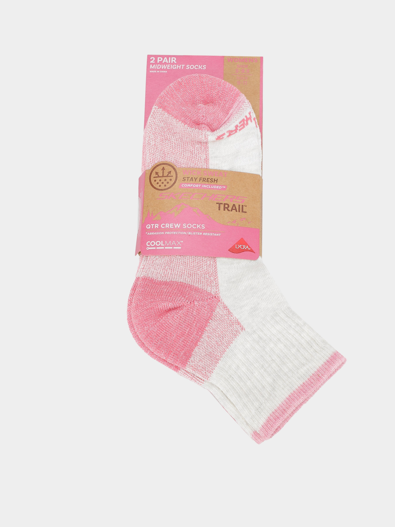 Набор носков Skechers Wick Sweat Stay Fresh Comfort Included 2 Pair 35 - 39,5 модель S118743-678 Фото