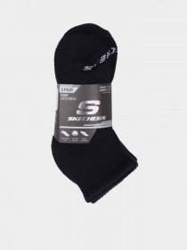 Набір шкарпеток Skechers 3PK 1/2 TERRY QTR CREW модель S111035-001 Фото