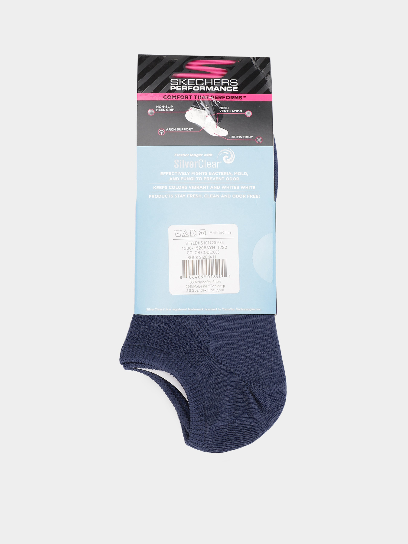 Набор носков Skechers Performance 35 – 39,5 модель S101720-686 Фото