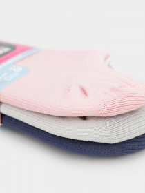 Набор носков Skechers 3PK MICROFIBER NON TERRY NO SH модель S101720-686 Набор носков Skechers 3PK MICROFIBER NON TERRY NO SH модель S101720-686 Фото