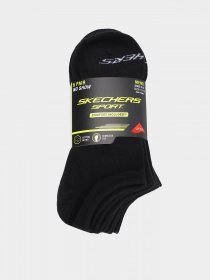 Набор носков Skechers 6PK NON TERRY NO SHOW модель S117809-001 Фото
