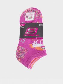 Набор носков Skechers Low Cut 6 Fun Styles 22,5 - 25 модель S116505-660 Фото