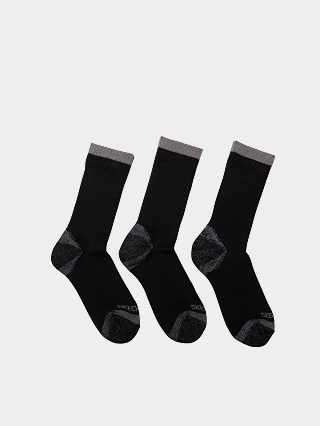 Набор носков Skechers 3Pk 1/2 Terry Work Crew 35 - 39,5 модель S102512-008 Фото