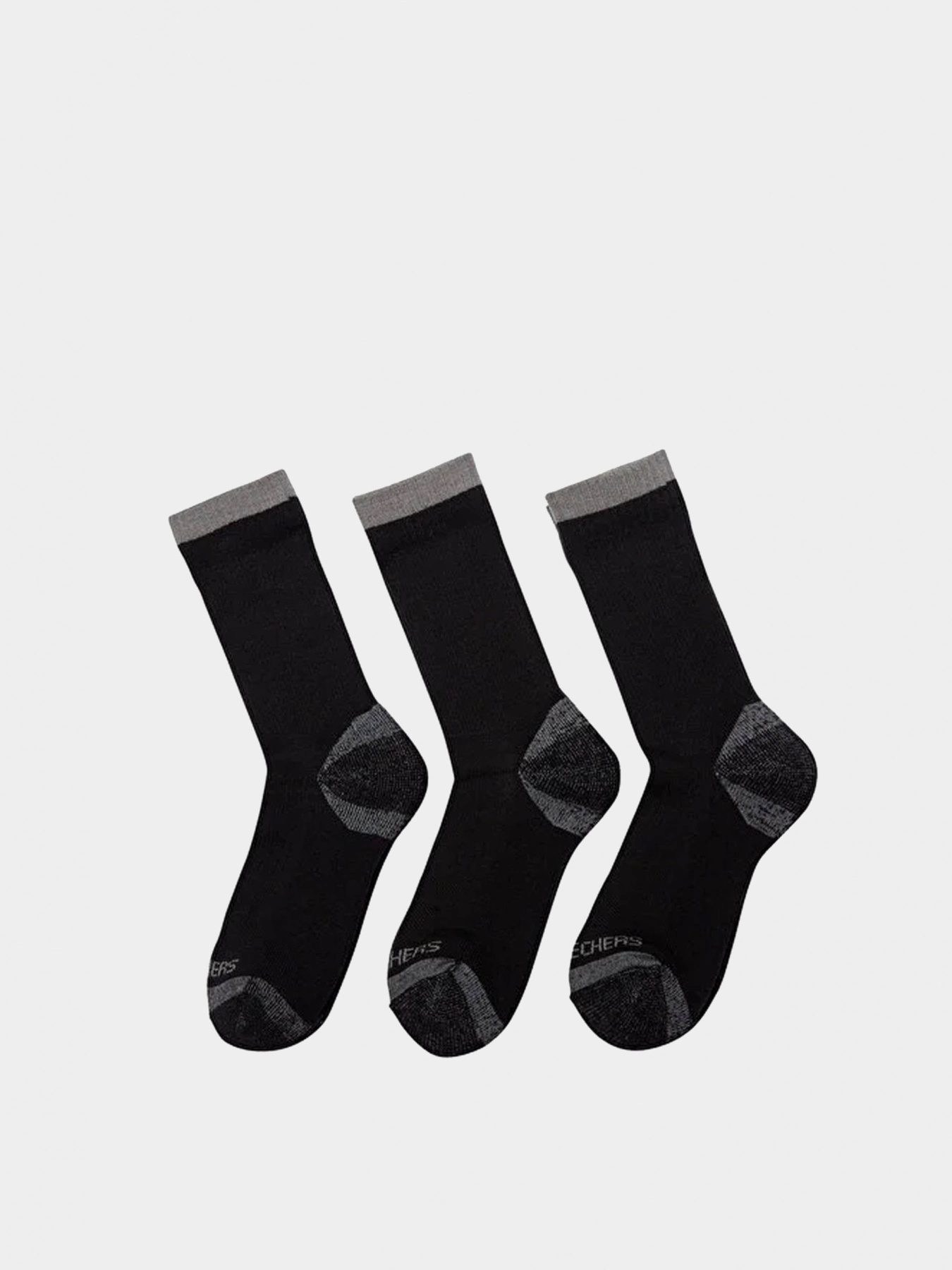 Набор носков Skechers 3PK 1/2  TERRY WORK CREW модель S102512-008 Фото