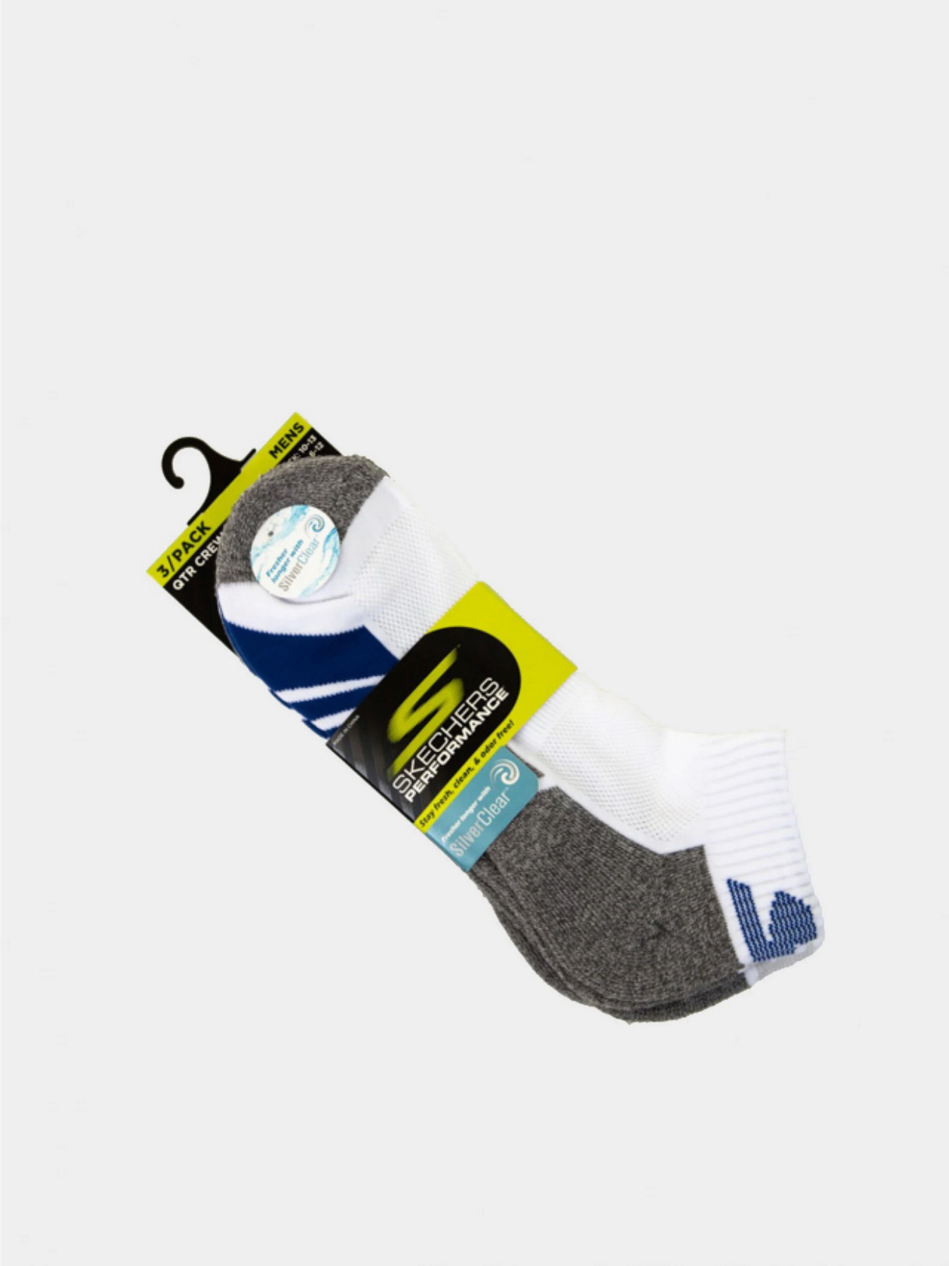 Набір шкарпеток Skechers Silver Clear 43-46 модель S114981-109 Набір шкарпеток Skechers Silver Clear 43-46 модель S114981-109 Фото