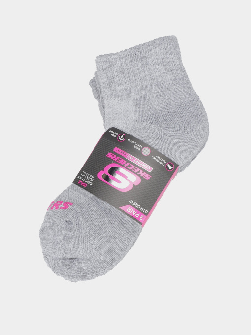 Набор носков Skechers 3PK 1/2 TERRY QTR CREW модель S119349-035 Фото