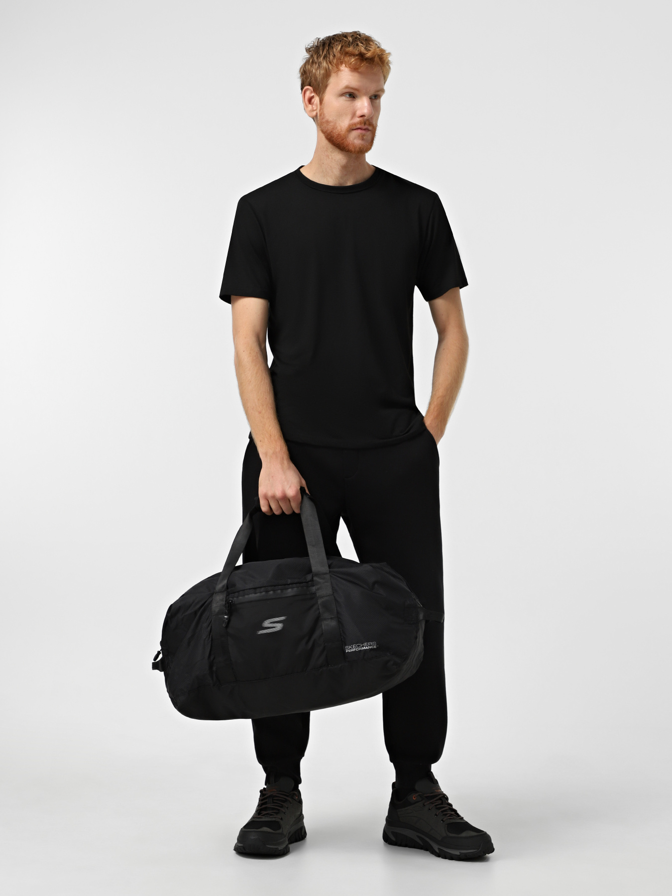 Дорожная сумка Skechers Foldable Haul Duffle 40L модель SKPS8474 BLK Фото