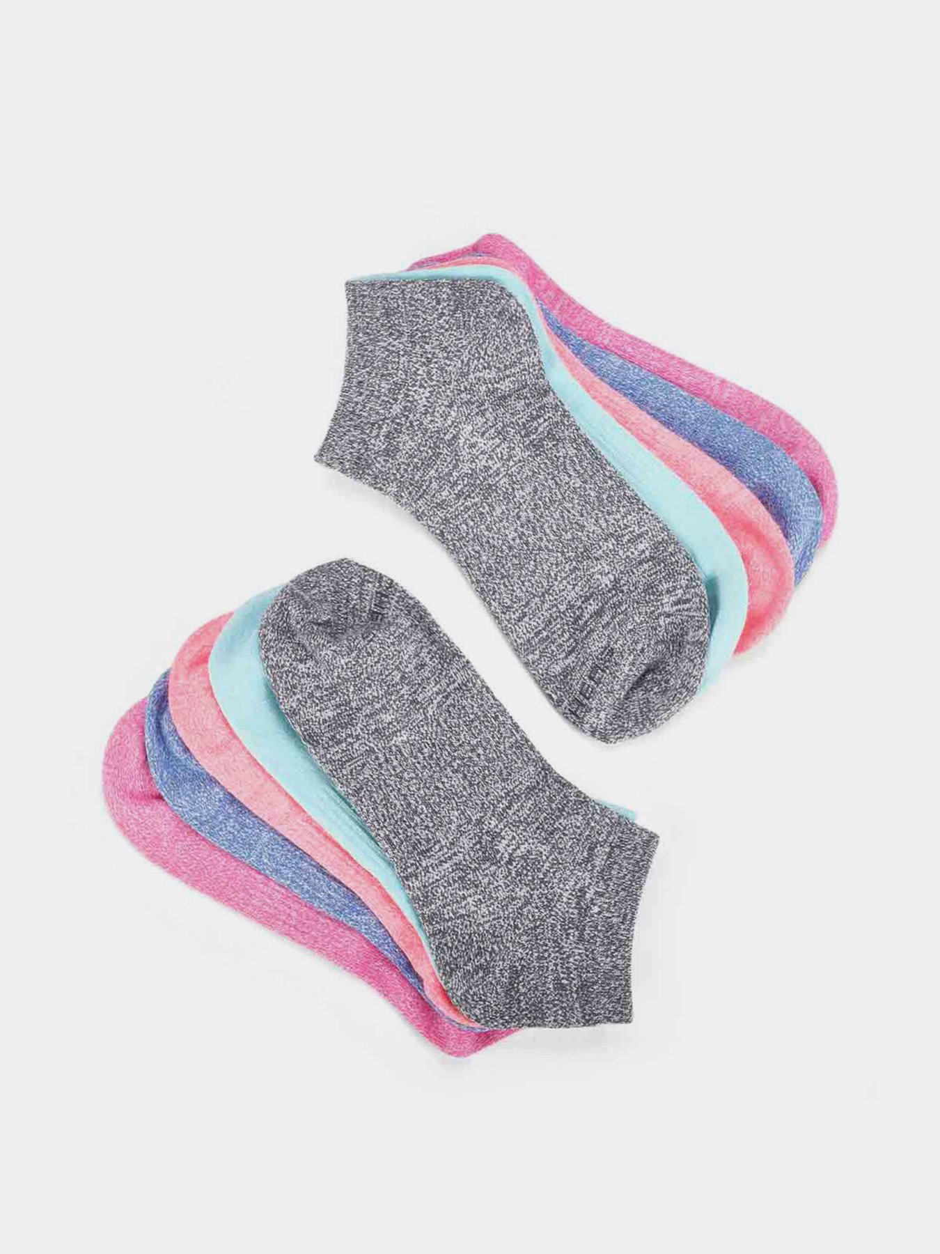 Набор носков Skechers 5PK NON TERRY LOW CUT модель S108411-683 Набор носков Skechers 5PK NON TERRY LOW CUT модель S108411-683 Фото