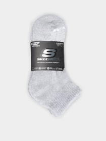 Носки и гольфы Skechers 3PK 1/2 TERRY QTR CREW модель S111035-039 Фото
