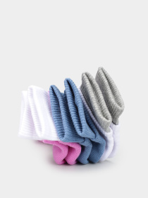 Набір шкарпеток Skechers 3PK 1/2 TERRY QTR CREW модель S600477-687 Фото