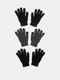 Набор перчаток Skechers 3pack Magic модель SMK3120 BLK Фото