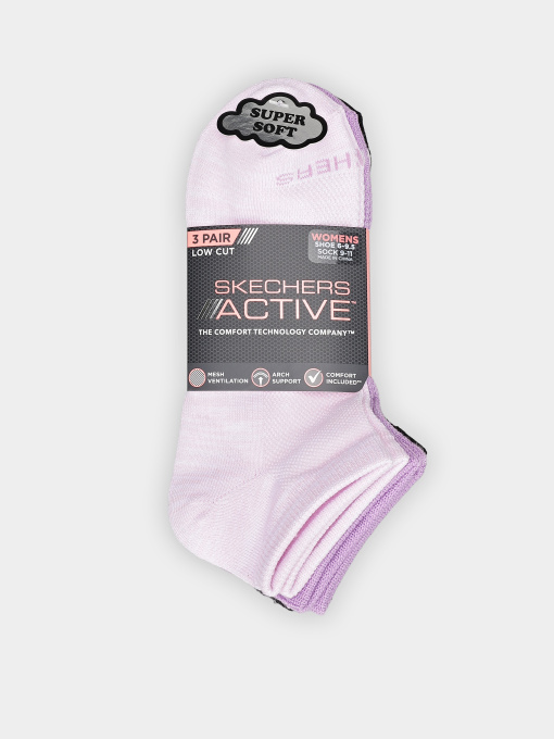 Набір шкарпеток Skechers 3PK NON TERRY LOW CUT модель S600427-691 Фото