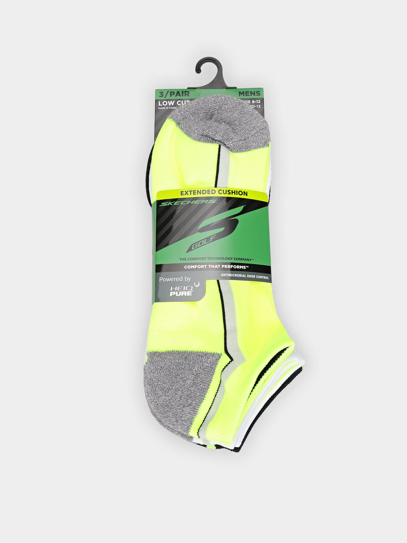 Набор носков Skechers Extended Terry Low Cut модель S114660HG-730 Фото