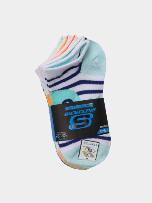Набір шкарпеток Skechers 6PK NON TERRY LOW CUT модель S119007-110 Фото