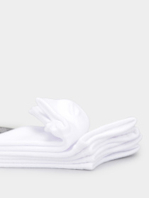 Набір шкарпеток Skechers 3PK NON TERRY NO SHOW модель S117214-100 Набір шкарпеток Skechers 3PK NON TERRY NO SHOW модель S117214-100 Фото