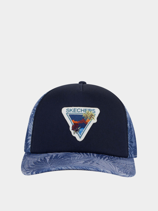 Кепка Skechers Palm Patch Trucker модель ZTK33 BLGY Фото