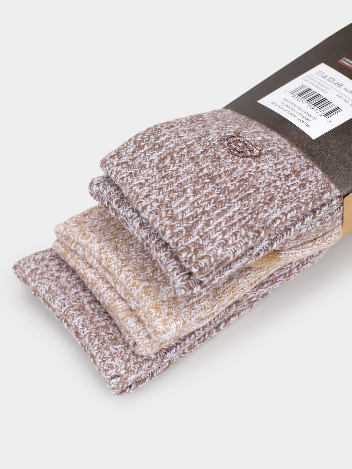 Набор носков Skechers 3PK NON TERRY CREW модель S116025-210 Фото