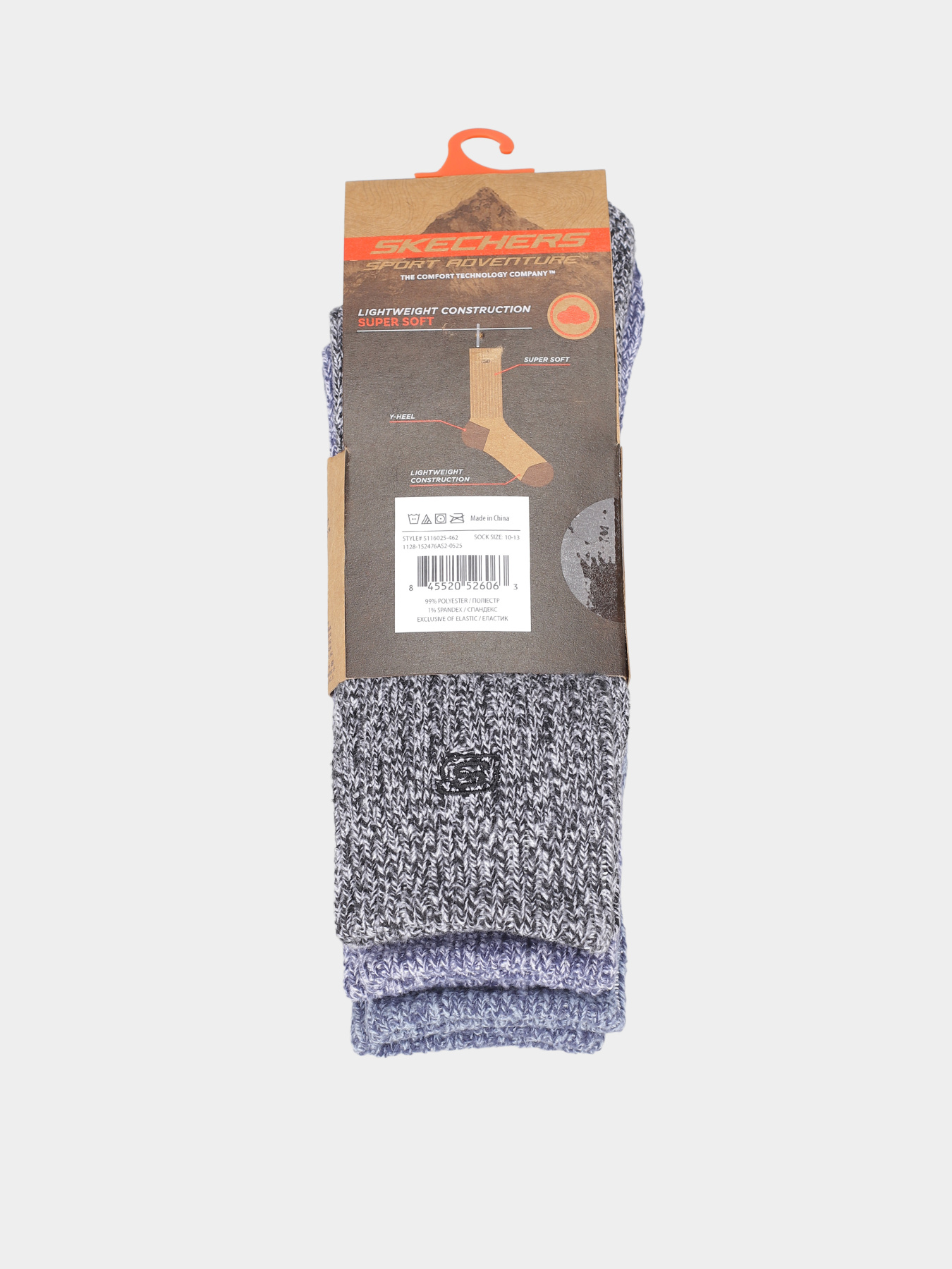 Набір шкарпеток Skechers 3PK NON TERRY CREW модель S116025-462 Фото