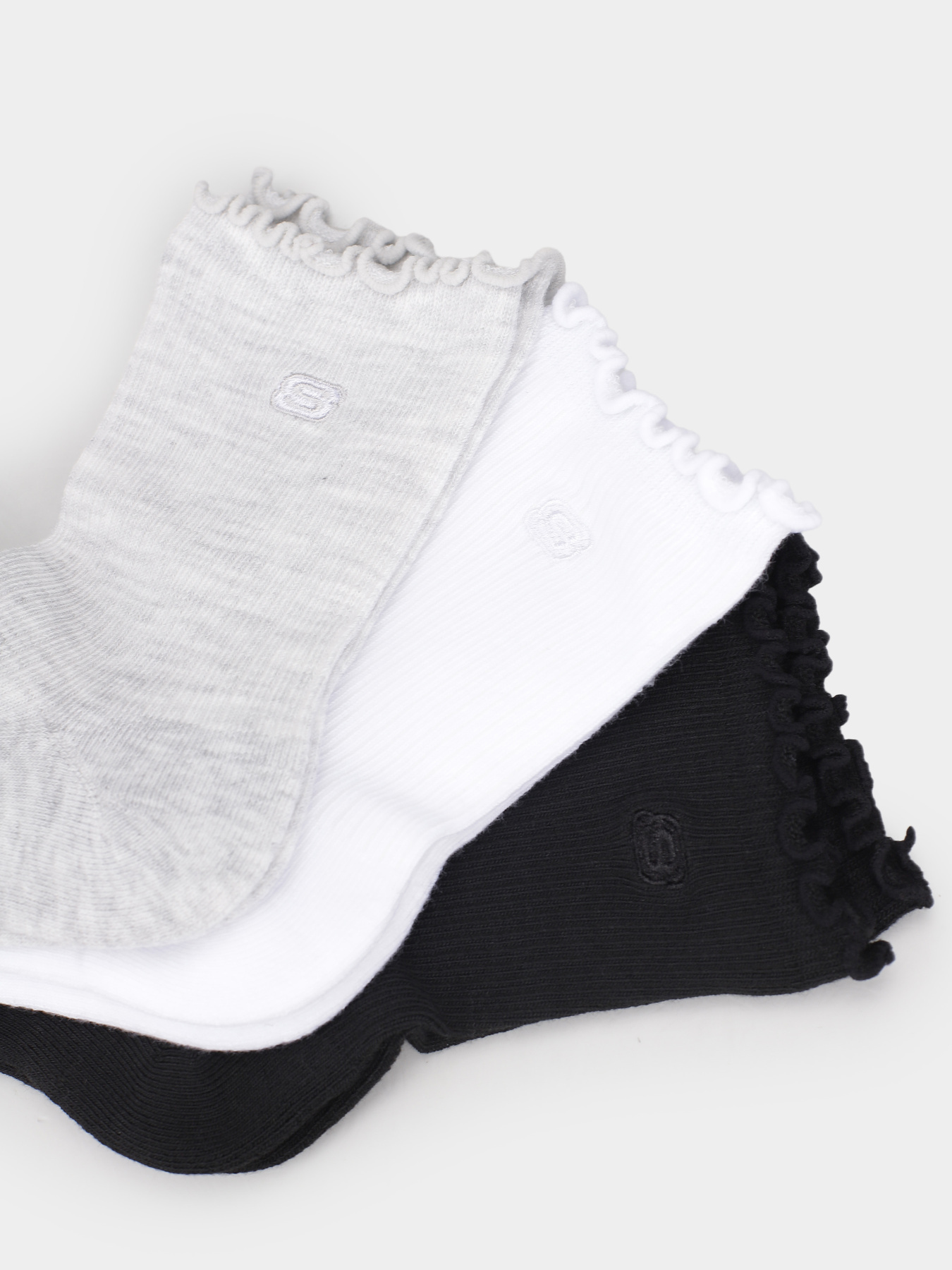 Набор носков Skechers 3pk 1/2 Terry Anklet 35-39,5 модель S601826-050 Фото