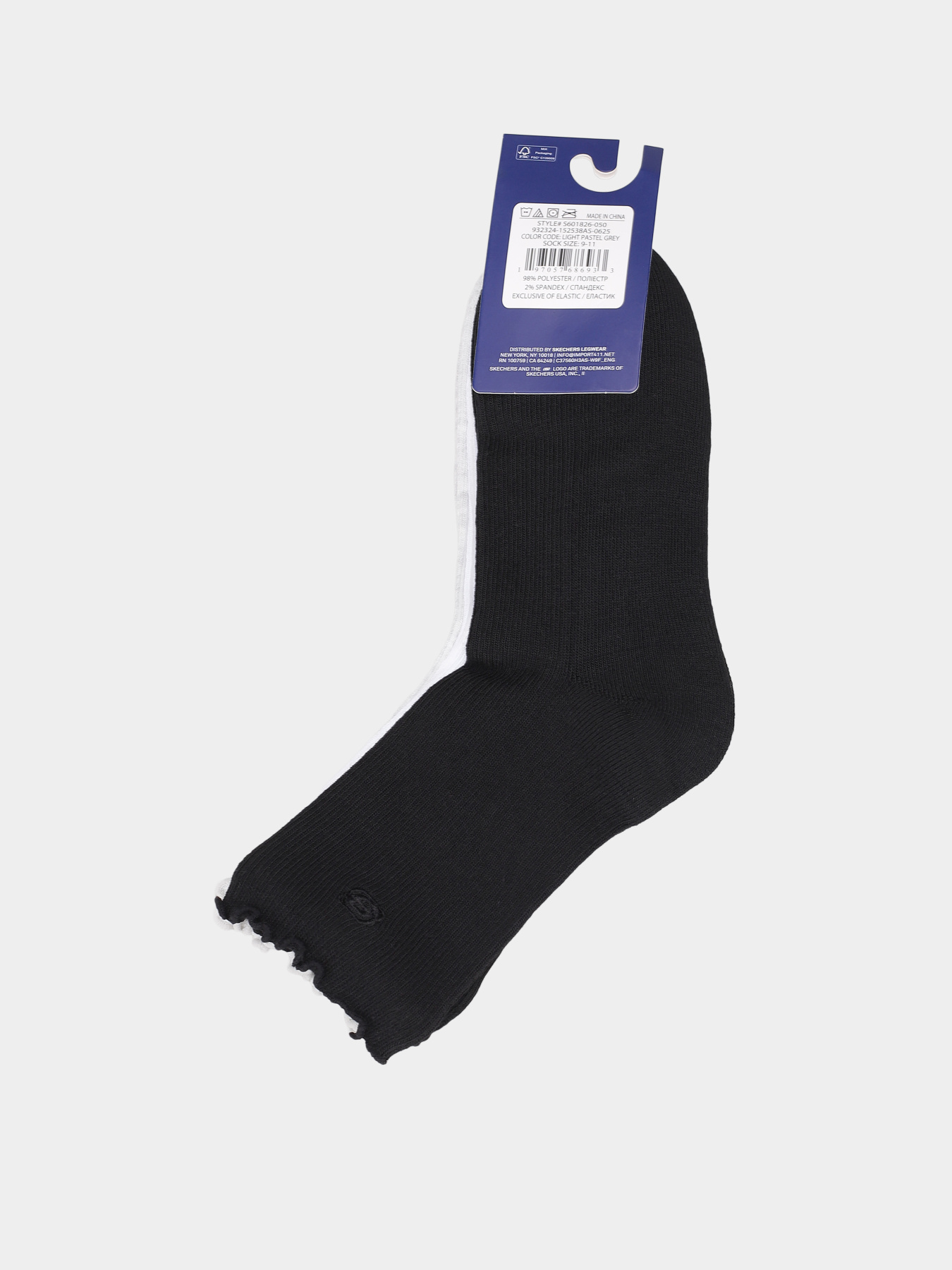 Набор носков Skechers 3PK 1/2 TERRY ANKLET модель S601826-050 Фото