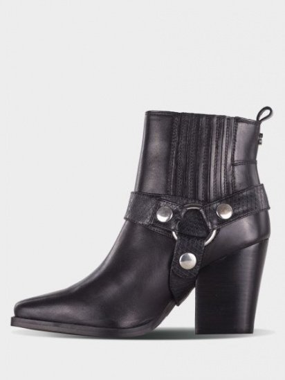 Ботильйони Steve Madden модель SM11000581 BLACK LEATHER — фото - INTERTOP