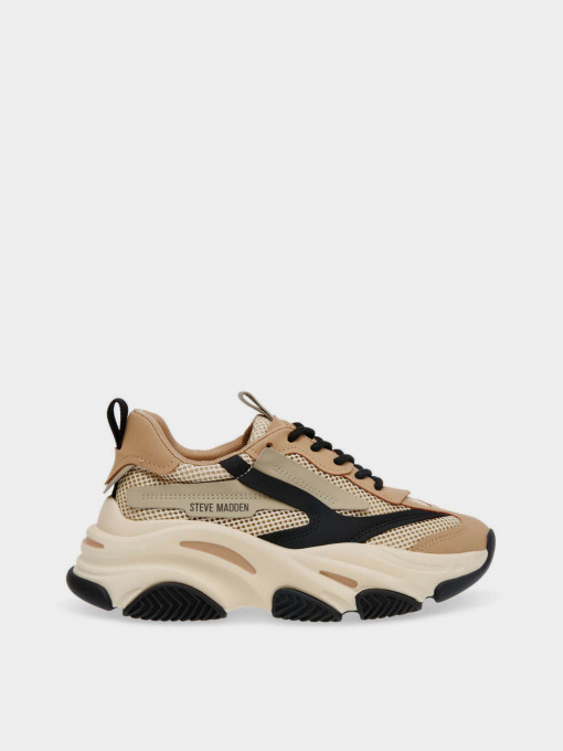 Кросівки Steve Madden Possession-E Модель SM19000033 KHAKI/BLACK Фото