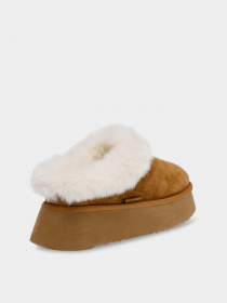 Сабо Steve Madden Chaplin Slide модель SM11002735 CHESTNUT SUEDE Фото