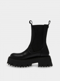 Челси Steve Madden Obtain модель SM11002704 BLK ACTION LEATHER Фото