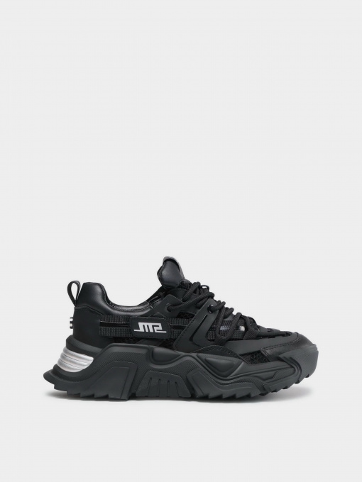 Кросівки Steve Madden Kingdom Модель SM11002519 BLACK/SILVER Фото