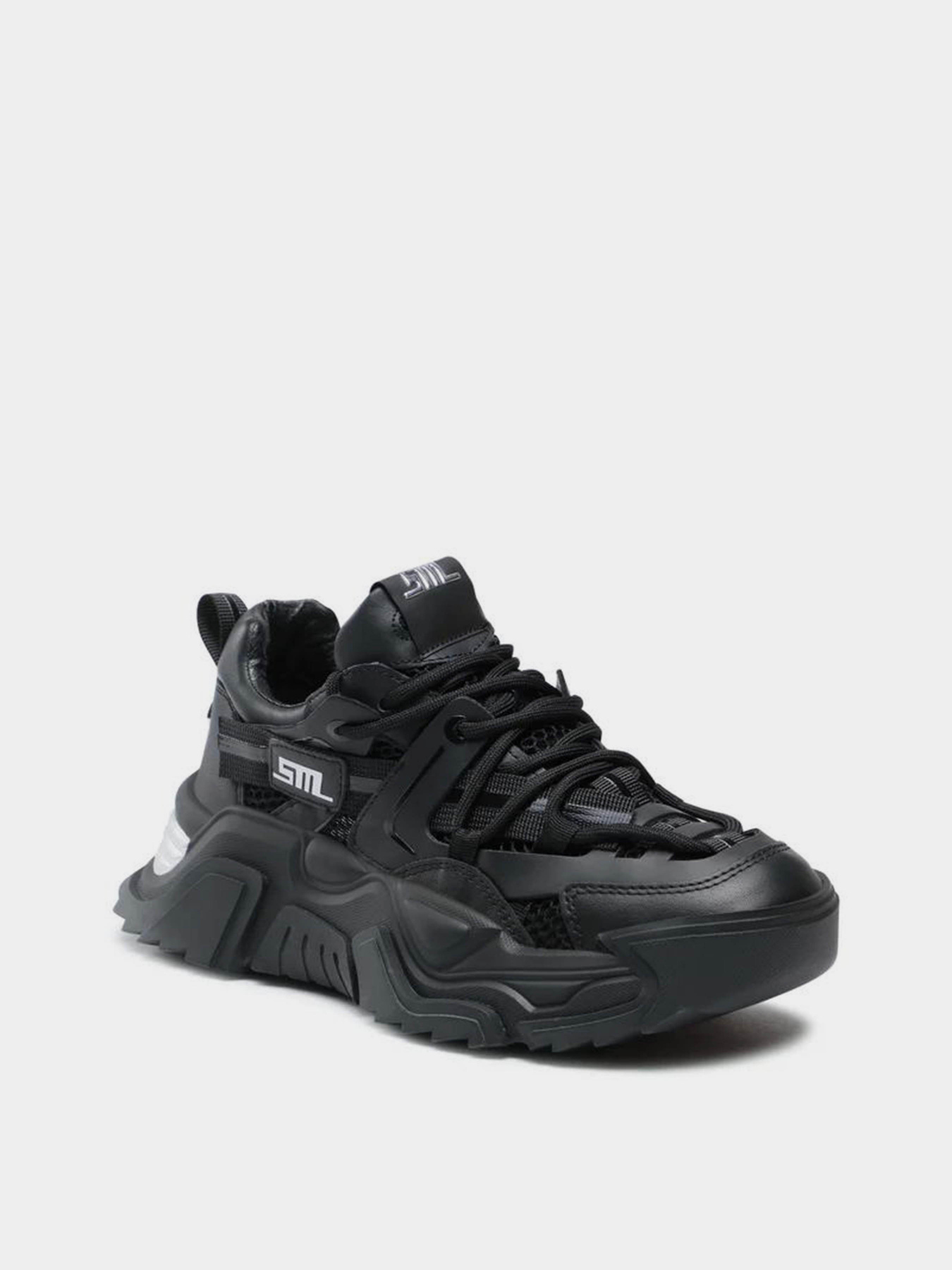 Кросівки повсякденні Steve Madden Kingdom модель SM11002519 BLACK/SILVER Фото