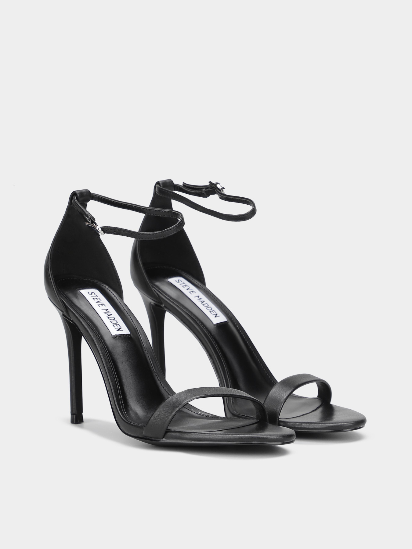 Босоножки Steve Madden модель SM11002956 BLACK LEATHER Фото