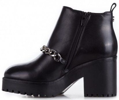 Черевики на підборах Steve Madden модель SM11000179 BLACK LEATHER — фото - INTERTOP