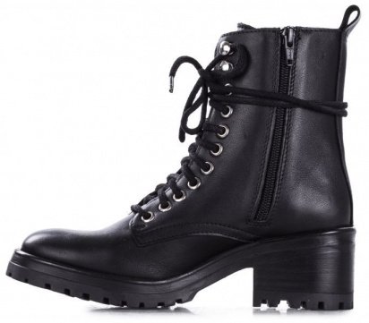 Черевики зі шнурівкою Steve Madden модель SM11000079 BLACK LEATHER — фото - INTERTOP