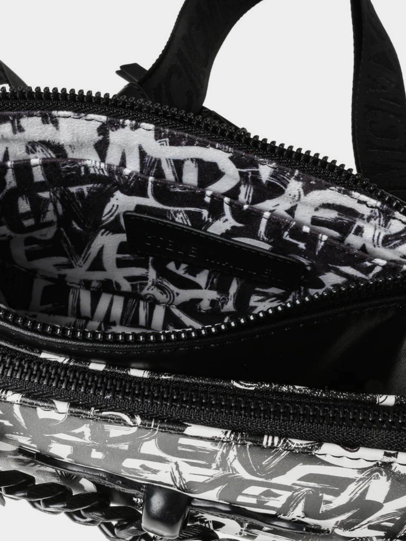 Крос-боді Steve Madden Bmollie модель SM13001278 BLACK/WHITE Фото