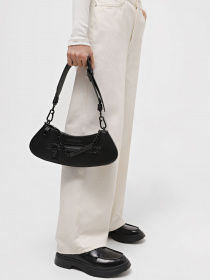 Хобо Steve Madden Duna модель SM13001247 BLACK/BLACK Хобо Steve Madden Duna модель SM13001247 BLACK/BLACK Фото