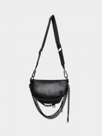 Кросс-боди Steve Madden Btalya модель SM13001251 BLACK/BLACK Фото