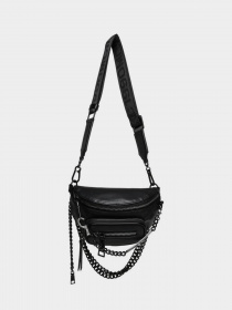 Кросс-боди Steve Madden Btalya модель SM13001251 BLACK/BLACK Фото