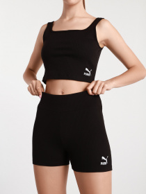 Шорты PUMA Classics Rib Short Tights модель 53253801 Фото