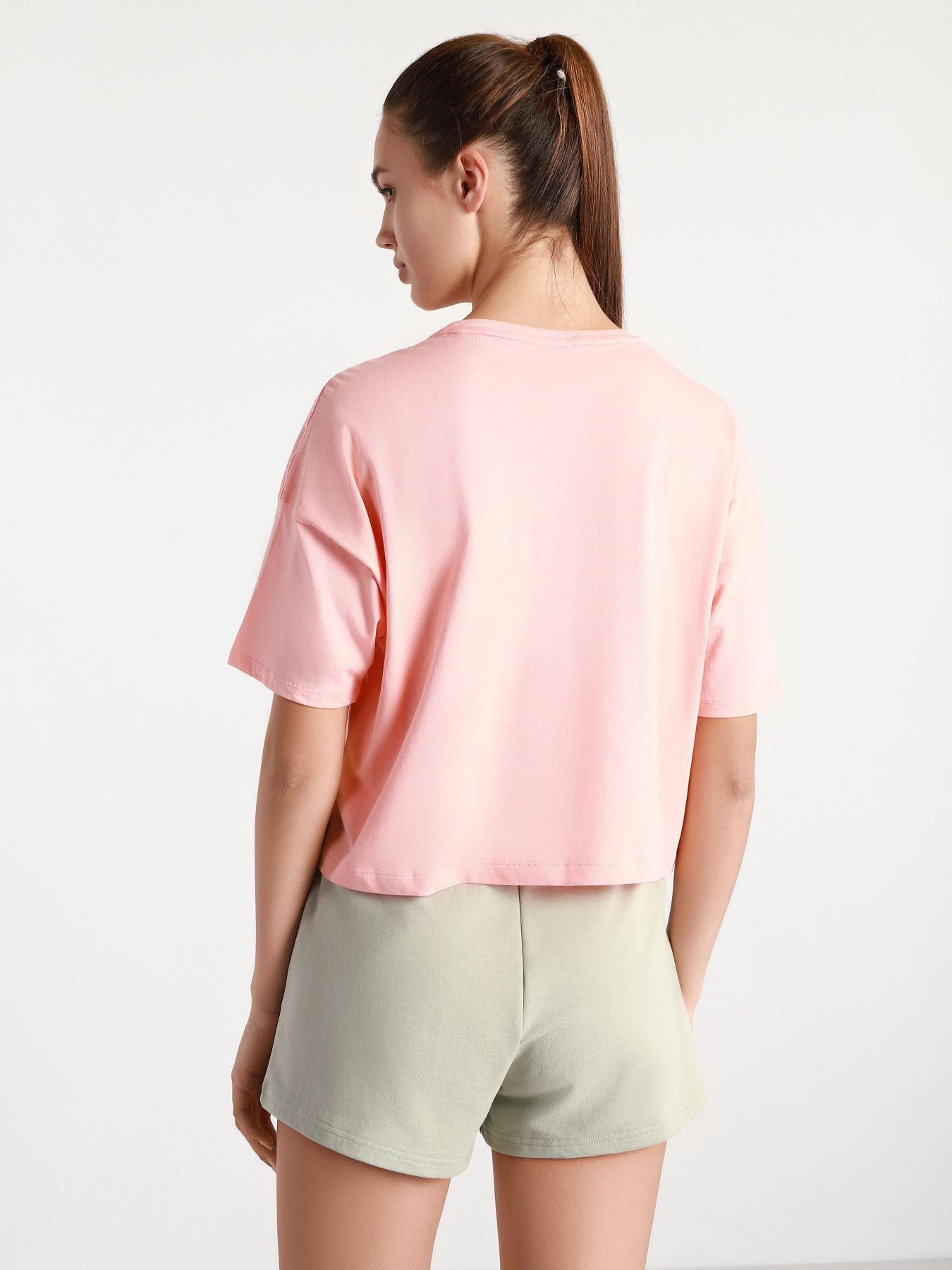 Футболки і поло PUMA ESS Cropped Small Logo Tee модель 58686726 Фото