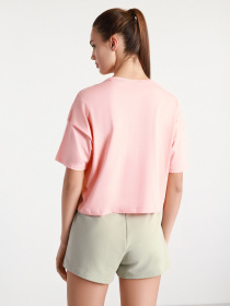 Футболки і поло PUMA ESS Cropped Small Logo Tee модель 58686726 Фото