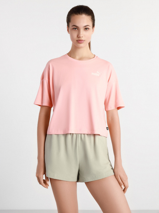 Футболки и поло PUMA ESS Cropped Small Logo Tee модель 58686726 Фото