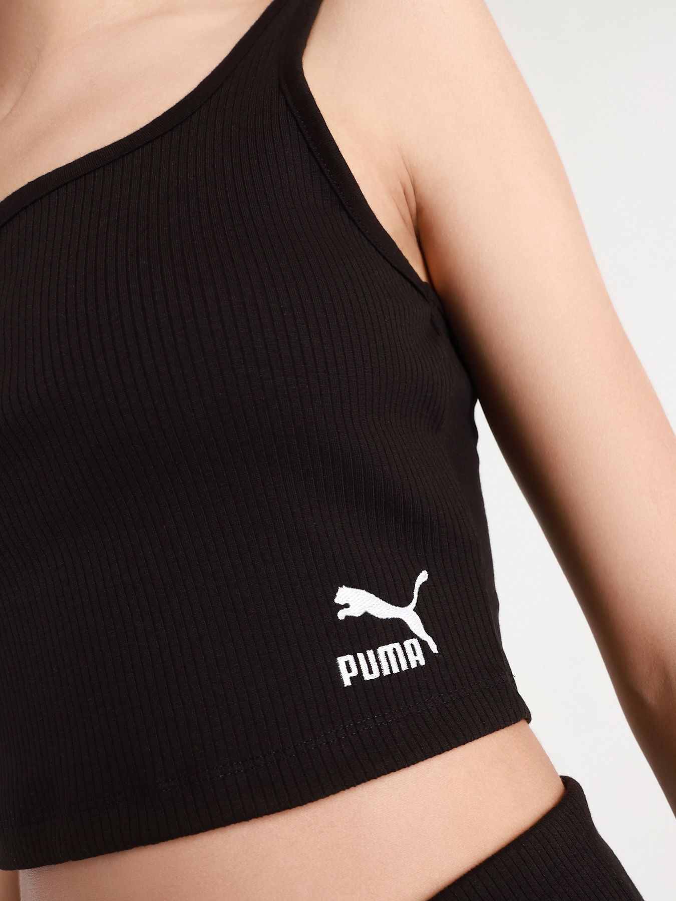 Майка для дома PUMA Classics Rib Bralette модель 53253701 Фото