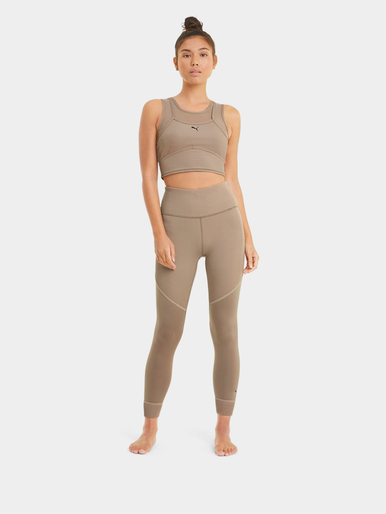 Топ PUMA STUDIO LAYERED CROP TOP модель 52022381 Фото
