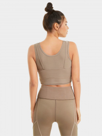 Топ PUMA STUDIO LAYERED CROP TOP модель 52022381 Фото